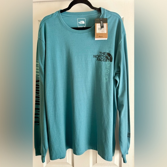 The North Face Recycled Expedition Graphic Long-Sleeve T-Shirt - Men's Size XXL - Picture 2 of 9